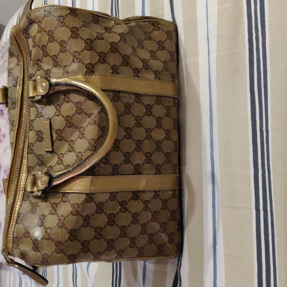 Gucci Boston gg coated canvas bag - Picture 2 of 8